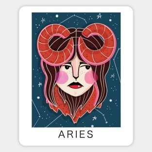 ARIES GIRLS Magnet